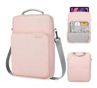 Tablet Handbag Suitable For Huawei Matepad SE 11 2024 Wool Felt Tablet Sleeve Bag Liner Sleeve Shockproof Portable Crossbody(Pink,12-13.3inch(35x25cm))