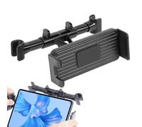 Tablet Headrest Mount, Tablets Mounts Car, 19.7/5.8/10.1 Inches, Back Seats Holder, Secure Shake Design, Tool Installation for Long Road Trips and Rear Seat Entertainment, Black