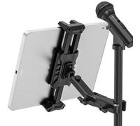 Tablet Microphone Stand, Tablet Holder for Microphone Stand 360° Swivel