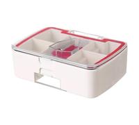 Tablet Organizer With Pill Cutter - Pill Cutter Crusher Organizer - Small Tablet, Tablet Separator For Large And Small Tablets, Tablet Crusher