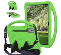 Tablet PC Bag, Case For Lenovo Yoga Tab Plus/Yoga Pad Pro 12.7'' 2025/2024 Case Lightweight EVA Tablet Cover with Adjustable Strap, Shockproof Handle & Kickstand Portable Protective Shell(Green)