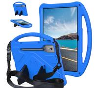 Tablet PC Bag, Case For Lenovo Yoga Tab Plus/Yoga Pad Pro 12.7'' 2025/2024 Case Lightweight EVA Tablet Cover with Adjustable Strap, Shockproof Handle & Kickstand Portable Protective Shell(Blue)