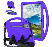 Tablet PC Bag, Case For Lenovo Yoga Tab Plus/Yoga Pad Pro 12.7'' 2025/2024 Case Lightweight EVA Tablet Cover with Adjustable Strap, Shockproof Handle & Kickstand Portable Protective Shell(Purper)