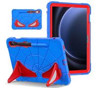 Tablet PC Bag, Case For Samsung Galaxy Tab S10 Lite (2025) 10.9 inch SM-X400/X406B Rugged Tablet Case with Adjustable Kickstand, Shockproof Hard PC+Silicon Cover, Child-Friendly Design(Blue+Red)
