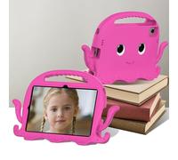 Tablet PC Bag, Case For Samsung Galaxy Tab S5e 10.5 (2019) SM-T720/T725 Case, Lightweight Shockproof Kids Cover , Anti-Slip Corners Tablet Case with Shoulder Strap For Children Boys(Rose Red)