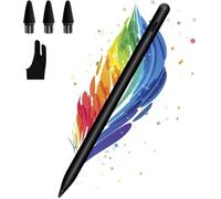 Tablet Pen for Android Touchscreen Tablets Stylus Pen Compatible with Lenovo Samsung Xiaomi Acer LG Dell Chromebook, 1.5 mm High Precision Active Pen, Magnetic Adsorption Pencil