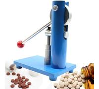 Tablet Press Machine, Lever-type Tablet Press, (6-12mm) Manual Steel Single Punch Powder Tablet Press Machine Pill Stamping Maker Tableting Tool,10mm
