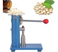 Tablet Press Machine, Lever-type Tablet Press, (6-12mm) Manual Steel Single Punch Powder Tablet Press Machine Pill Stamping Maker Tableting Tool