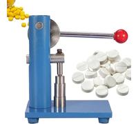 Tablet Press Machine, Manual Steel Single Punch Tool for Food and Chemical Industries, 6mm-12mm Diameter Options, Durable Tableting Equipment