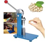 Tablet Press Machine, Stainless Steel Tableting Tool for Lab and Home Use, Lever-Type Design for Benzoic Acid, Western and Traditional Chinese Medicine Powder, 6mm