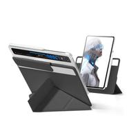 Tablet Protective Case for RedMagic Astra 2, Y-Fold Stand Bracket Tablet Sleeves Magnetic Cover, All-inclusive Protection Case, PC Slim Smart Lightweight，black