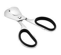 Tablet Scissors: Pill Cutter, Stainless Steel Precision Scissors, Stainless with Rounded Handle | Easy Cutting Tool for Adults, Senior Caregivers, Birthdays,