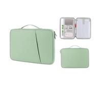 Tablet Sleeve Bag Compatible with Boox Note Air 5 C 2025 10.3 Inch Universal Laptop Pouch Handbag for 10'' 11'' Tablet eReader(Green)