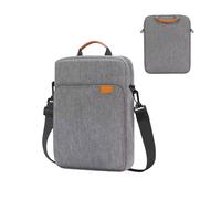 Tablet Sleeve Case - Satchel Portable Pad Wrap, Shoulder Carrier Item Equipped with Strap | Multifunctional Organizational Compartment, Suburban Tablet Speed Bag, Grey, Se référer au descriptif
