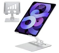 TECHGEAR Tablet Stand, Tablet Desk Riser - Desktop Stand Compatible with iPad 2022, iPad 10.2, 9.7 10.5, Pro 11, 12.9, Air Mini 2 3 4 5 6, Switch, Samsung Tab A8 A7 S7 S8 & All 7-13.5" Tablets