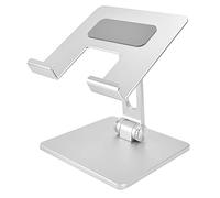 Tablet Stand, Tablet Stand Holder Tablet Holder Desktop Aluminum Alloy Universal Tablet Dock Cradle Adjustable Foldable Phone Tablet Bracket for Desk for Electric Reader, Phone