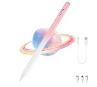 Tablet Stylus Pen for Android,Stylus Pens for Touch Screens with POM Tip,MPhone Pen for Nintendo Switch/Samsung/XiaoMi/Huawei/Vivo/Lenovo and Other Android Smartphone&Tablet Device-Gradient Pink
