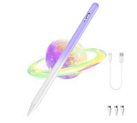 Tablet Stylus Pen for Android,Stylus Pens for Touch Screens with POM Tip,Phone Pen for Nintendo Switch/Samsung/XiaoMi/Huawei/Vivo/Lenovo and Other Android Smartphone&Tablet Device-Gradient Purple