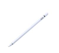 Tablet Stylus Pen, High Accuracy Flexible Universal Touch Screen Pen for Drawing, Writing, Taking Notes, Aluminum Alloy, Suitable for IOS Phone, Android Phones, Tablets (White)