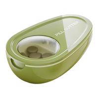 Tablet Table - Pill Cutter Dispenser | Travel Divider Case, Precision Medicine Slicer For Pocket Bag Handbag, Grinder Storage Box