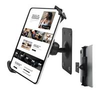 Tablet Wall Mount 360° Rotation Adjustable Wall Mount Holder for 4.7-13 inch Tablet Smartphone Ereader Aluminum Tablet Wall Holder Compatible with iPad, iPhone, Galaxy Tab, Kindle Fire HD