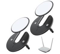 Tablet Wall Mount Holder - Rotatable Under Cabinet Tablet Stand | 90° Adjustable Kitchen Tablet Rack & Wall Shelf For Tablets, E-Readers, Phones, WiFi Router, TV Box - Space Saving Mount For Cooking