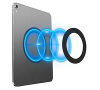 Tablet Wall Mount Magnetic, Ipad Wall Mount for Home Office Car Gym Kitchen Compatible with iPad Pro Mini Air, and Most Tablets Sleek Black Design Magnetic Pad Wall Mount Versatile Tablet Holder