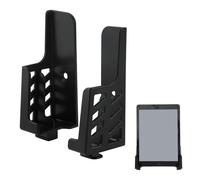 Tablet Wall Mount Universal Damage-free Adhesive Holder Stick on Wall Universal Dock for iPad/iPhone/Samsung/Surface/Xiaomi/Lenovo/Kindle/E-Reader Holder Stand Shelf and other Tablets(Black)