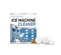 Tabletas de limpieza y descalcificación de máquinas de hielo, fuerte eliminación de incrustaciones, para mantener el sabor puro de los cubitos de hielo