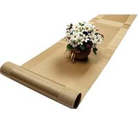Tabletext Table Runner PVC Woven Vinyl Non-Slip Heat-Resistant Washable Table Runners for Dining Room Kitchen Restaurant and Hotel Decor 30x180cm-Gold