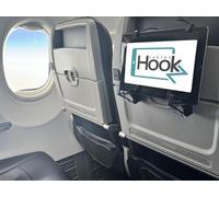 TabletHookz v3. Tablet/iPad holder for the plane train and car. Hands-Free. Mount your Tablet securely at eye level. Create your own inflight entertainment while keeping your device safe and secure.