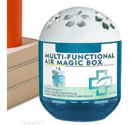 Tabletop Air Purifier Box - 120g Odor Neutralizer, Automatic Dusting Air Freshener, Cleaning Device with Space Saving Design and Fresh Effects | Eliminator for Kitchen, Bedroom, Living Room