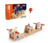 Tabletop Basketball Game, Basketball Game Tabletop, Basketball Board Game, Fingertip Small Basketball Game Set for Kids Over 3 Years Old, Swing Battle Basketball Board Game