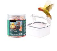 Tabletop Bird Perch Stand - Portable Playground Stand | Bird Cage Toy, Cockatiel Perch for Parakeets, Parrots, Budgies, Finches, Lovebirds