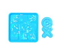 Tabletop Board Game Silicone Moulds XO Board Resin Molds TicTacToe Silicone Making Family Game Set