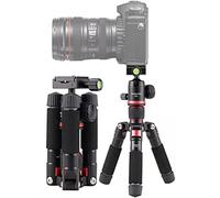 Tabletop Camera Tripod,Portable Metal Mini Tripod,20" DSLR Aluminum Travel Tripod with 360 Degree Pan Ball Head Load up to 13.23 Pounds,Compatible with Canon,Nikon,Sony