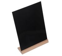 Tabletop Chalkboard A4 with Beech Base Acrylic Writing Board for Meetings