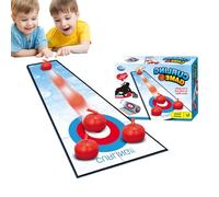 Tabletop Curling, Tabletop Bowling - Small Tabletop Golf Game | Portable Indoor Table Golf Game for Kids and Adults, Tabletop Shuffleboard Game for Parties