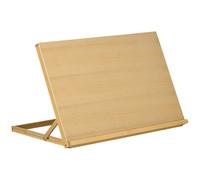 Tabletop easel natural beechwood A3 adjustable 75.8x51.4x51 cm varnish coated XL