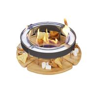 Tabletop Fire Pit - Table Top Firepit for Indoor Outdoor Use, Portable Fire Place with Design to Place Snacks