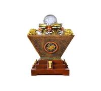 Tabletop Fountain Office Treasure Inviting Wealth Fountain Desktop Ornaments High-grade Indoor Decorations Zen Water Features Indoor Fountain