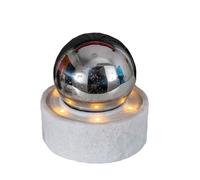 Tabletop Fountains Modern Creative Desktop Fountain Ornaments Circulating Water Flowing Home Decoration Indoor Fountains(White)