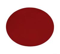 Tabletop Gaming Mat with Elasticized Edge for Round Tables Between 36 and 48 Inches Using Cashmere Felt Construction (Red)