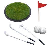 Tabletop Golf Game, Funny Putting Green Desk Toy, Golf Game, for Indoor Office Tabletop Golfer Men Coworker Play Relaxation Practice
