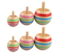 Tabletop Gyro Fingertip Gyroscope 6pcs Children Portable Anti Stress Tops Toy 80/90S Childhood Souvenir Stress Relief & Toy