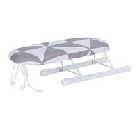 Tabletop Ironing Board with Folding Legs, Portable Mini Ironing Board, Extra Wide Countertop Ironing Board with Cotton Cover, Small Tabletop Ironing Board for Sewing Craft(fashion checkered)