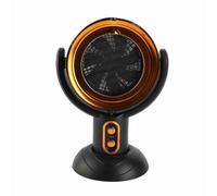 Tabletop Kitchen Hood, 5V Portable Space Saving Kitchen Exhaust Fan for Camping (Black and Gold)