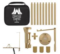 Tabletop Light Mount | Reusable Camping Light Holder - Desk-Mounted, Multi-Functional, Tripod Stand, Lantern Stand, for Flashlight, Camera