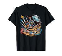 Tabletop Miniature Painter Dragon Figure Fantasy Hobby Mini T-Shirt