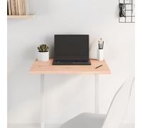 Tabletop Natural Oak 60x50x2cm Untreated Solid Wood Live Edge RusticTop Handmade